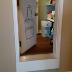 A pass-through give easy access to the pantry from the garage.